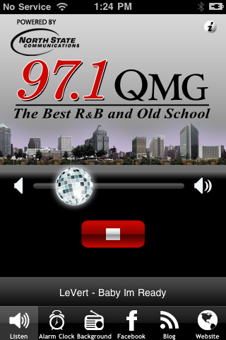 97.1 QMG, The Best R&B and Old School free app screenshot 1