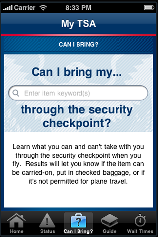 My TSA free app screenshot 4