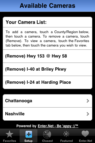 Tennessee Traffic Info free app screenshot 4