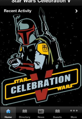 Star Wars Celebration V free app screenshot 1