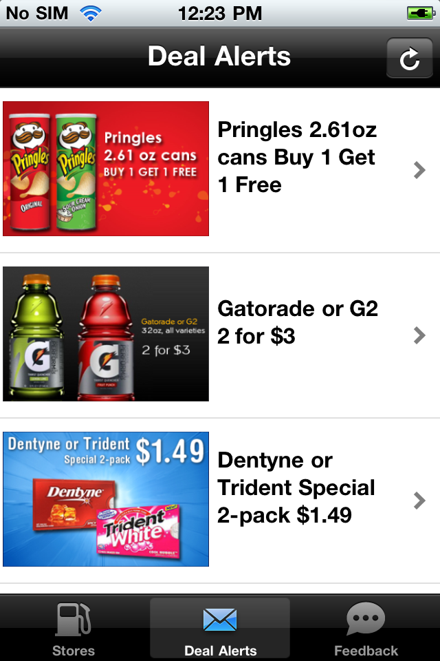 Guppy's Store Finder free app screenshot 2