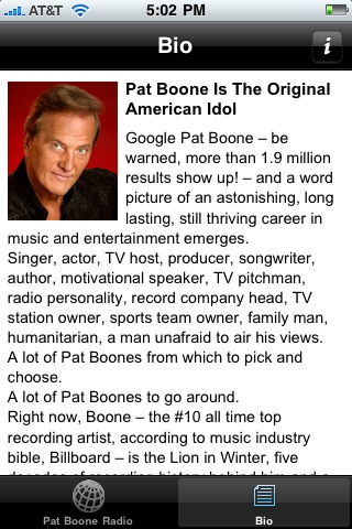 Pat Boone Radio free app screenshot 4