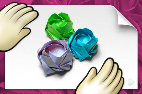 Happy Origami Rose Edition free app screenshot 2