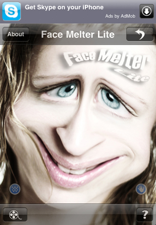 Face Melter Lite free app screenshot 1