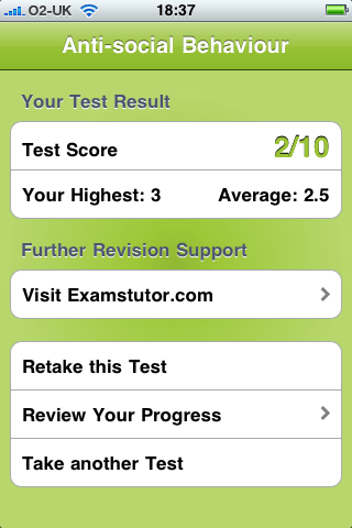 Psychology A Level Examstutor (Login Version) free app screenshot 3