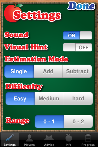 MathTappers  Estimate Fractions - a math game to help children learn to make sense of fraction sums and differences by estimating free app screenshot 3