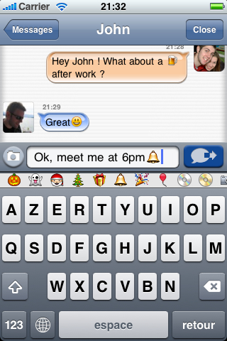 Text Me! - Free SMS & MMS like Messenger free app screenshot 2