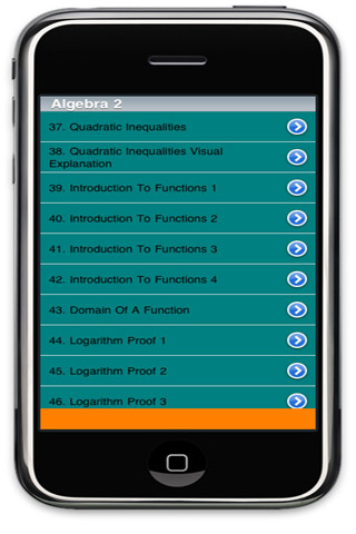Khan Academy  Algebra 2 free app screenshot 2