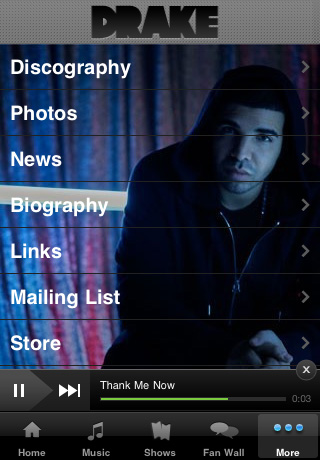 Drake Official free app screenshot 3