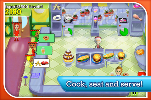 Cooking Dash Lite free app screenshot 2