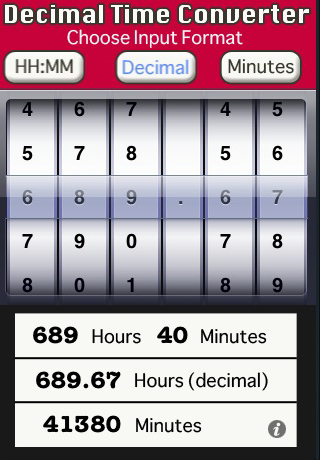 Decimal Time Converter free app screenshot 3