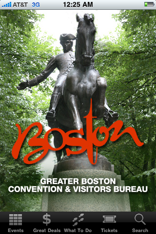 BostonUSA - Official Visitors Guide to Boston, MA free app screenshot 1