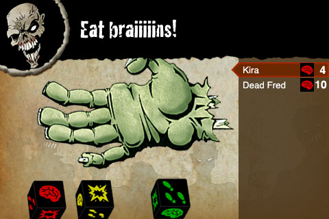 Zombie Dice free app screenshot 2