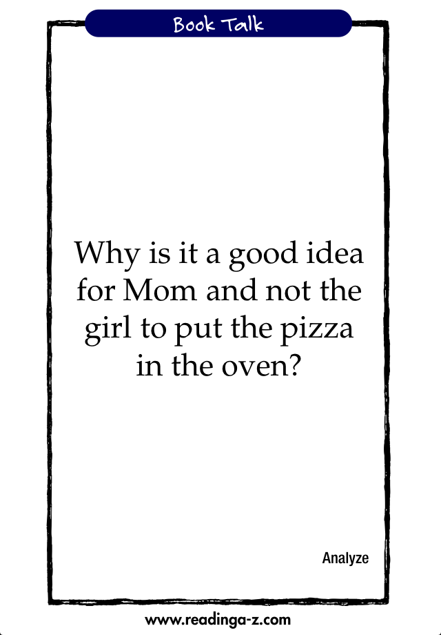 Making Pizza - LAZ Reader [Level E-first grade] free app screenshot 4