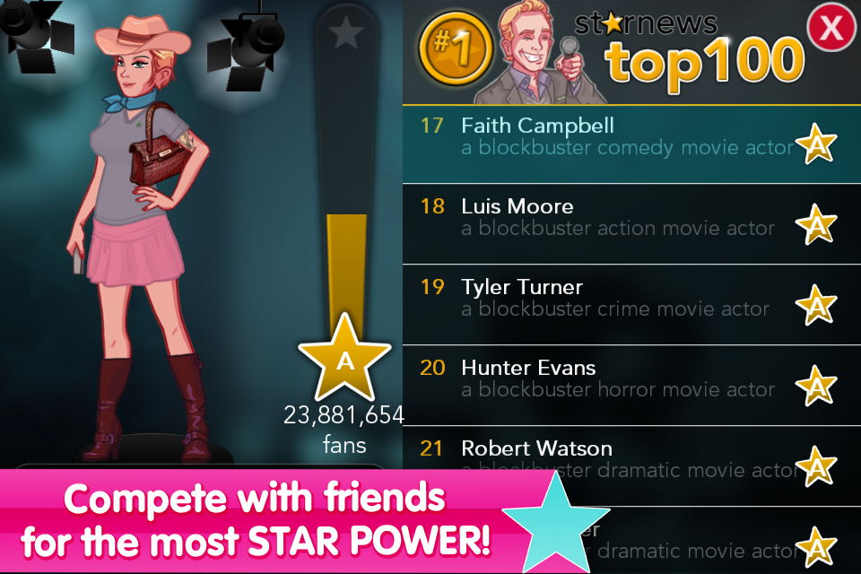 Stardom: The A-List screenshot 5