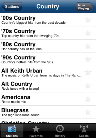 AOL Radio free app screenshot 3