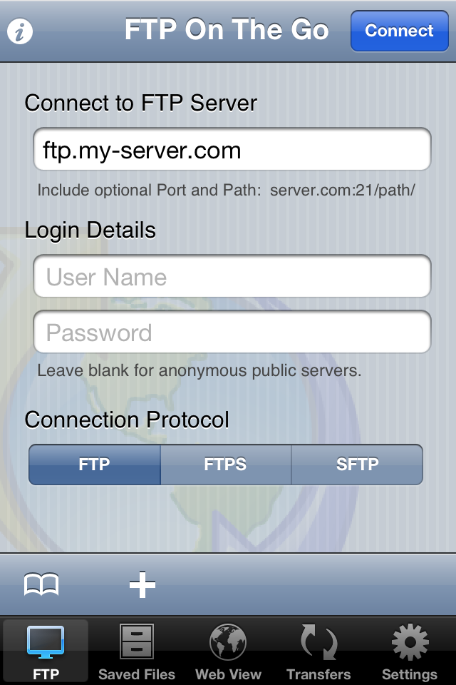 FTP On The Go
