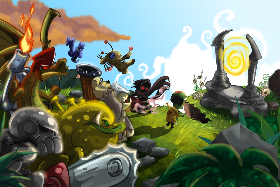 Free Angry Monsters iPhone Game
