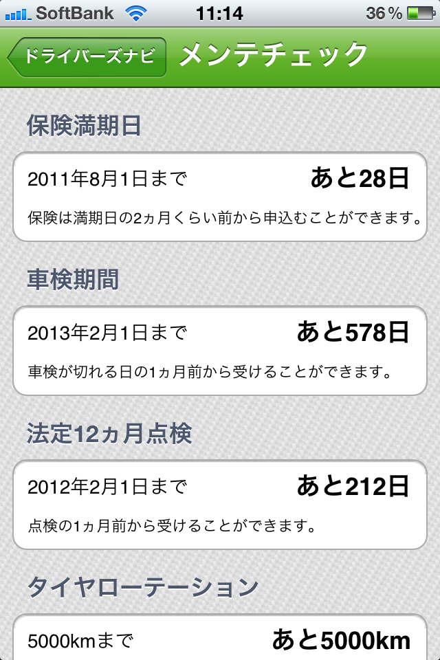 ドライバーズナビ