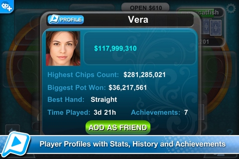 PlayPhone Poker free app screenshot 3