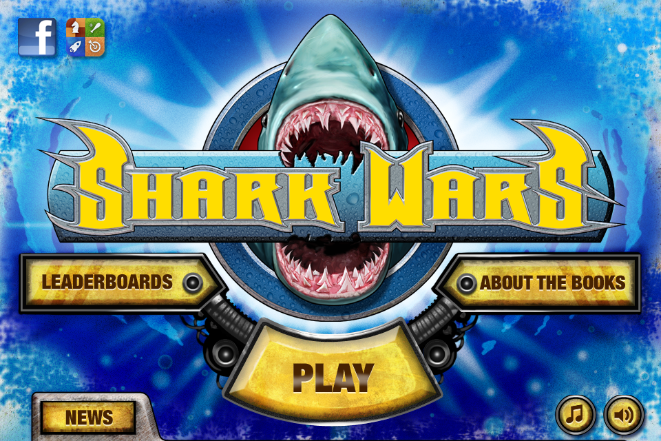 Shark Wars Games Action Adventure free app for iPhone, iPad and Watch