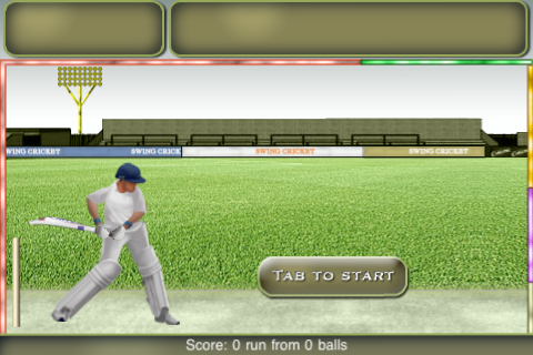 Swing Cricket free app screenshot 1