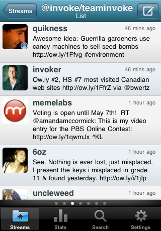 HootSuite for Twitter free app screenshot 1