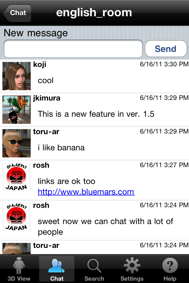 Blue Mars Mobile free app screenshot 1