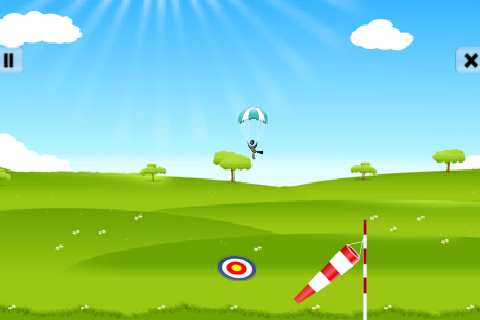 Jump&Fly - The Parachute Simulator free app screenshot 1