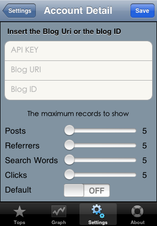 WordPress Mobile Statistics free app screenshot 4