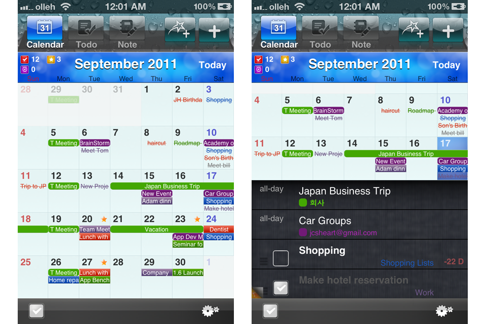 TodoNote (+GTD/Calendar/Memo)