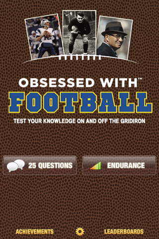 Obsessed with Football - Trivia Game