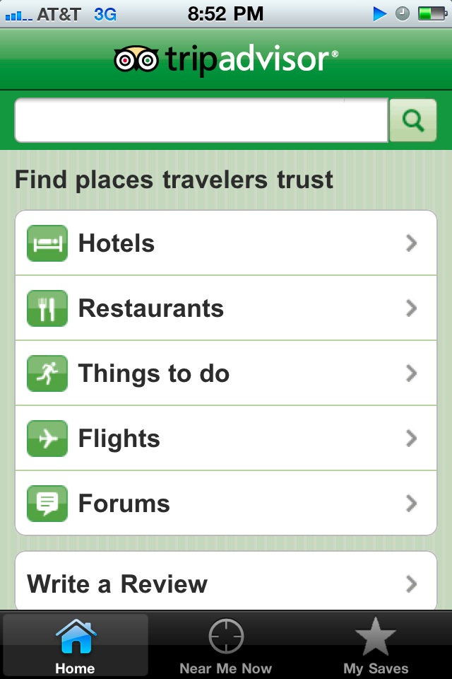 TripAdvisor Hotels Flights Restaurants free app screenshot 1