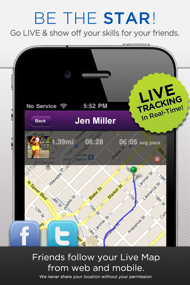 iMapMyWALK - walk, walking, pedometer, GPS tracking, calorie, training free app screenshot 2
