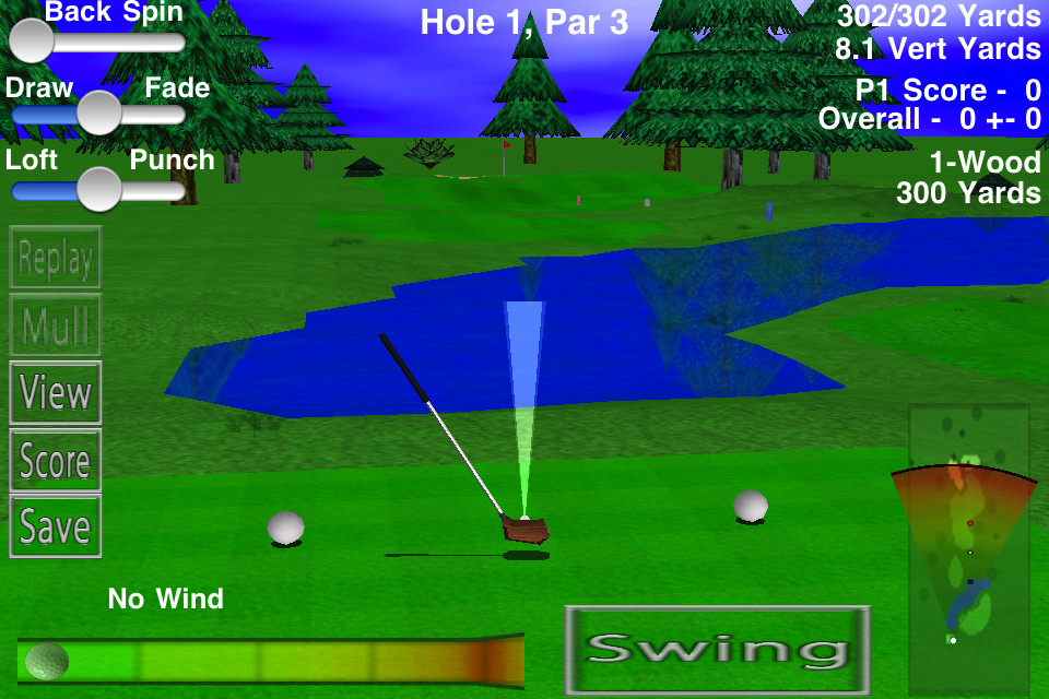 GL Golf Lite free app screenshot 1
