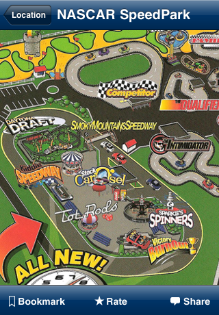 NASCAR SpeedPark Smoky Mountains free app screenshot 2