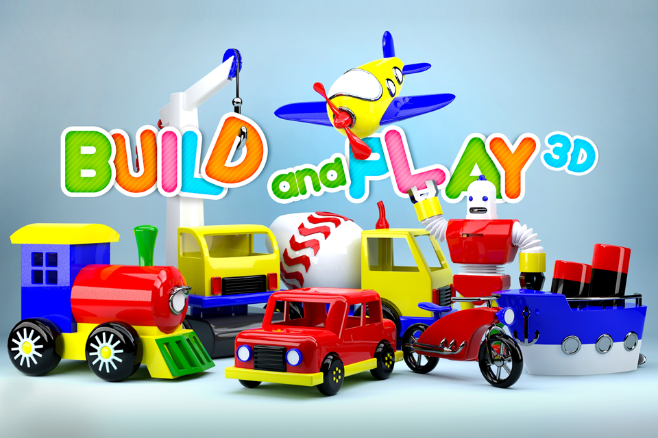 Build and Play 3D - Plane, Train, Robot and More