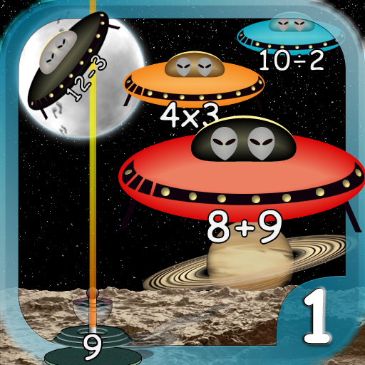 Arithmetic Invaders: Grade 1 Math Facts