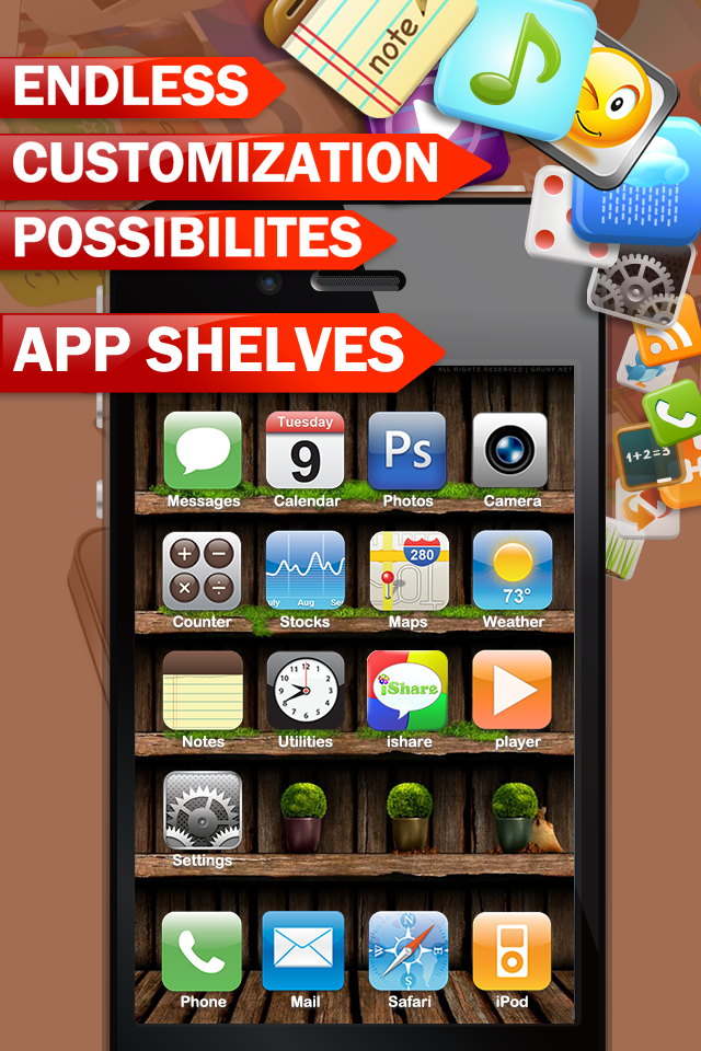 iShare-Pimp your funny day For creative Facebook,SMS&EMAIL(FREE) free app screenshot 2