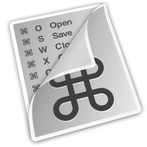 CheatSheet pomůže s klávesovými zkratkami Icon.512x512 75 CheatSheet pomůže s klávesovými zkratkami
