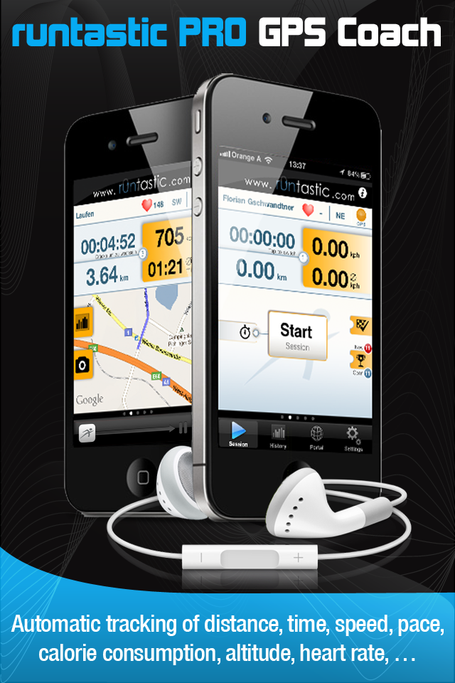 runtastic PRO GPS Running, Jogging and Fitnesscoach