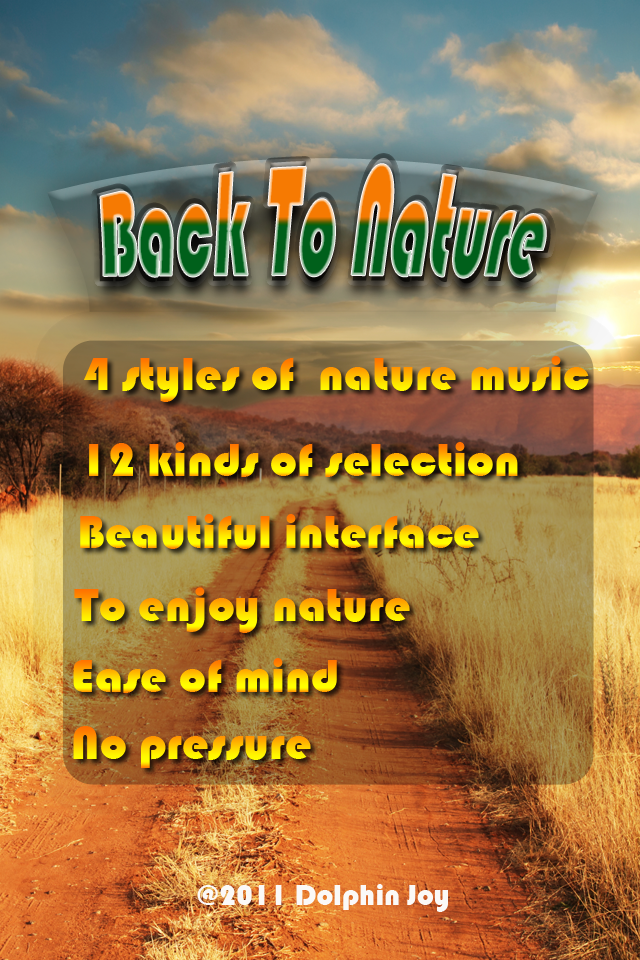 Back To Nature