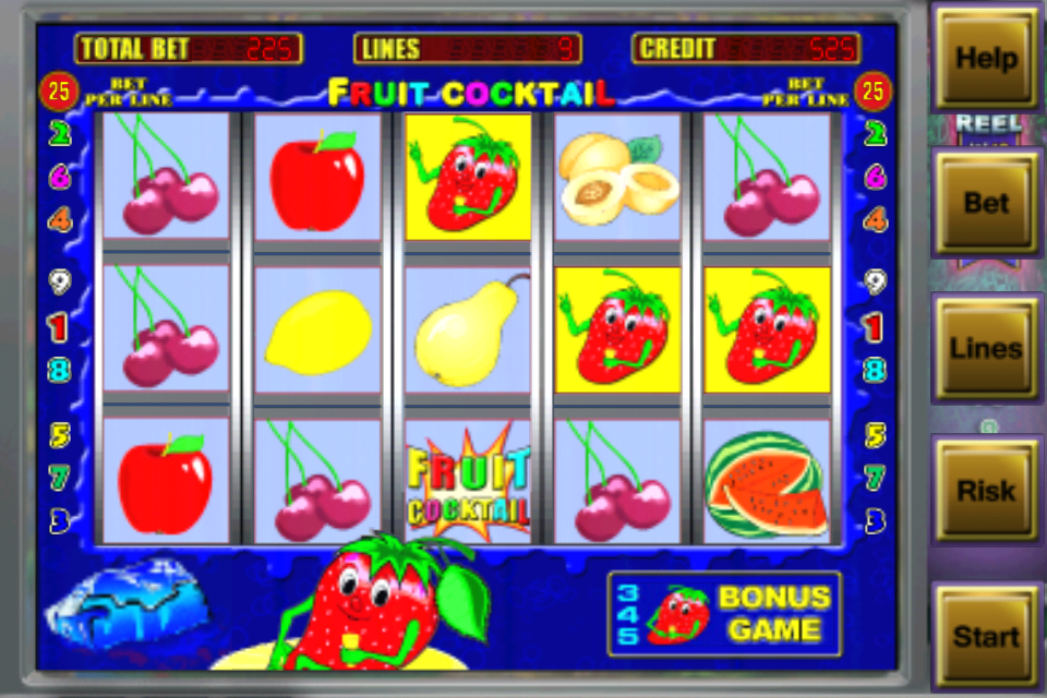 Casino Games Slot Fruit Cocktail