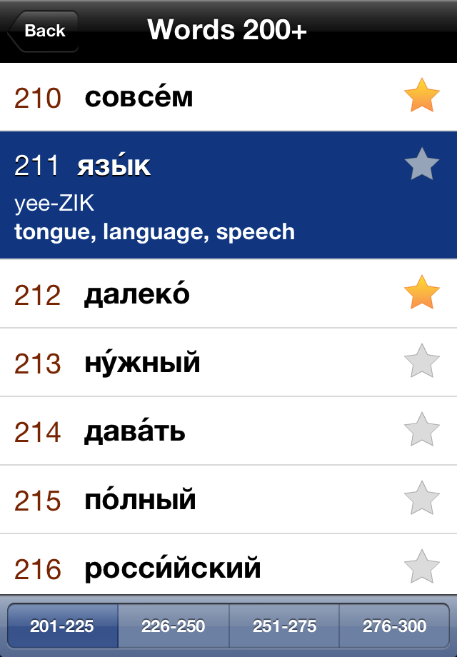 1000 Most Common Russian Words