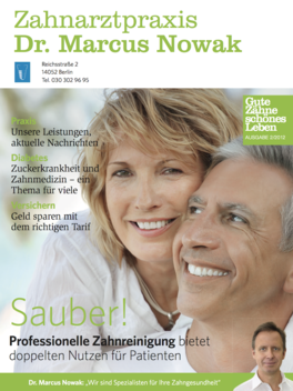 Patienten-Magazin Zahnarztpraxis Dr. Marcus Nowak LOGO-APP點子