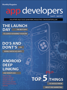 App Developers - The magazine for the entrepreneur hard wired to Mobile Industry LOGO-APP點子