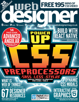 Web Designer Magazine: The professional guide to HTML, CSS, Javascript and web technologies LOGO-APP點子