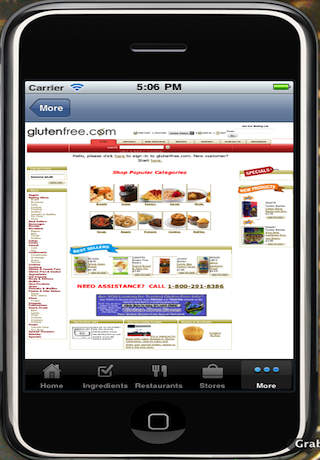 GlutenApp screenshot 3