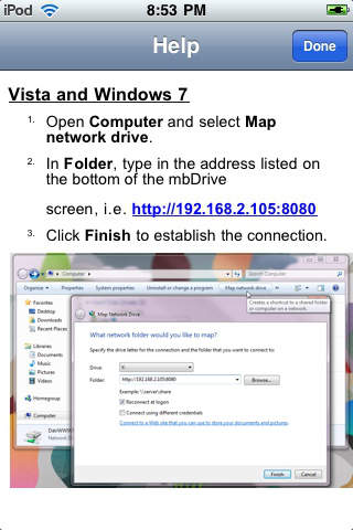 mbDrive Lite - WiFi flash disk screenshot 4