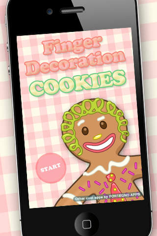 Finger Decoration Cookies